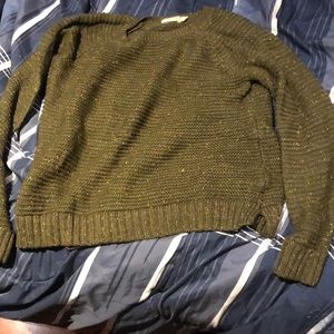 Green Faded Glory Knitted Sweater